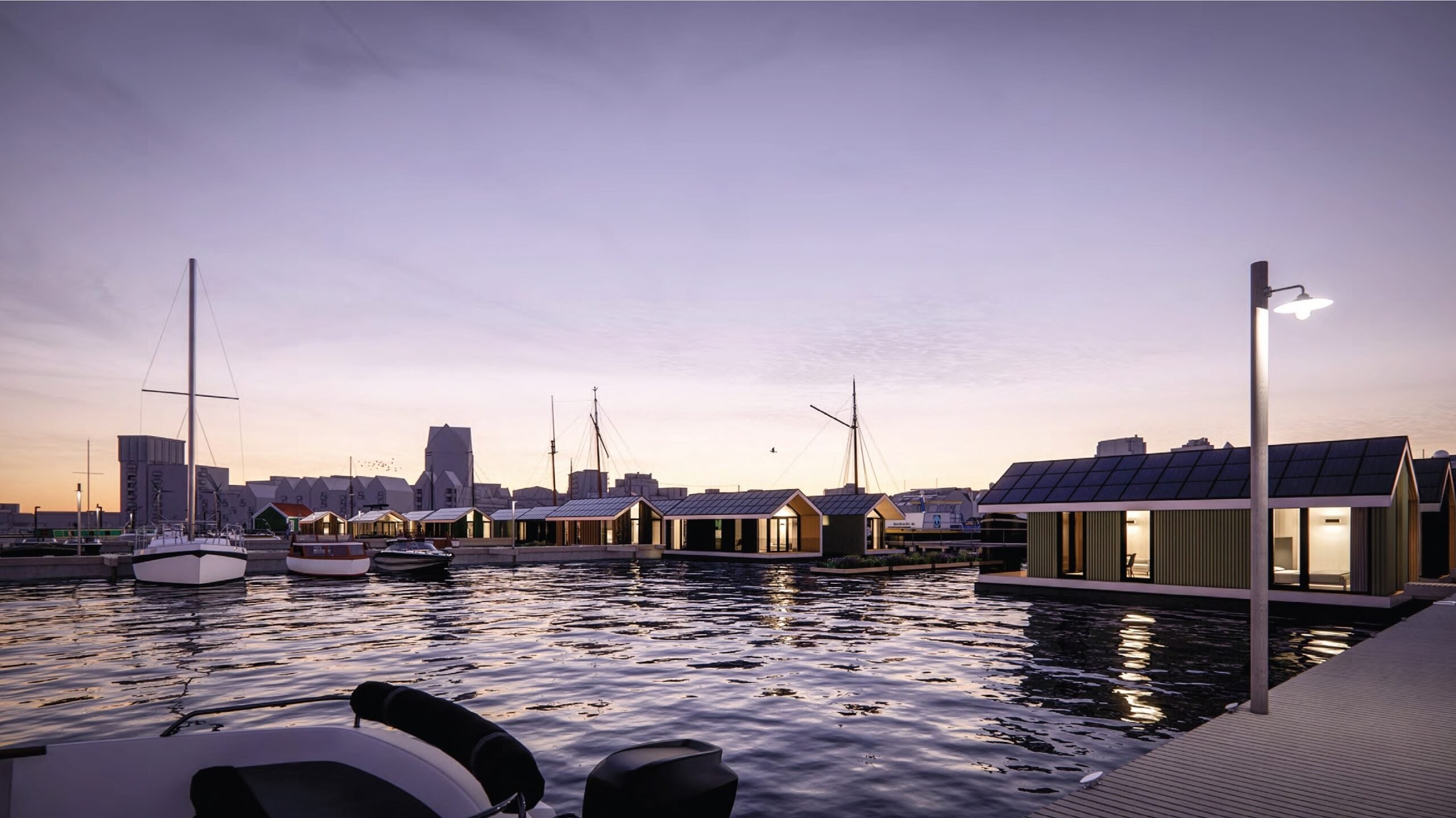 Uniek overnachten op het water in Zaandam